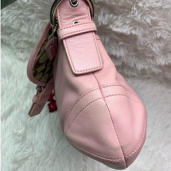 Vintage COACH y2k Pink Soho Shoulder Bag - Picture 9 of 16